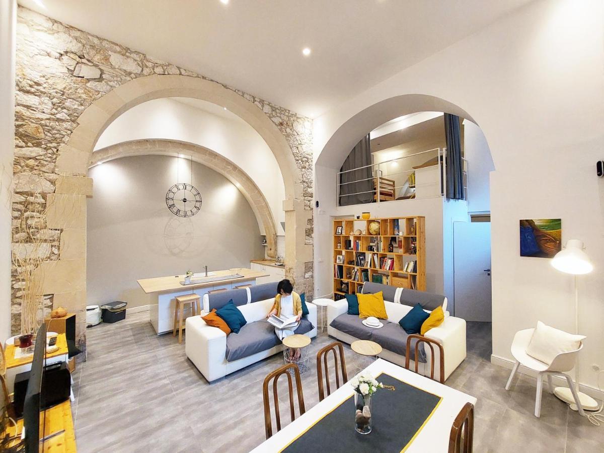 Ferienwohnung Double Loft Syrakus Exterior foto